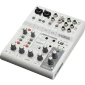 Yamaha AG06MK2 6-KANAVAINEN SUORATOISTOMIKSERI USB-LIITÄNNÄLLÄ VALKOINEN (AG06MK2W)