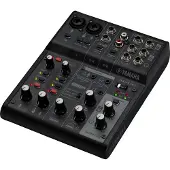 Yamaha AG06 MK2 Live Streaming mikseri, musta