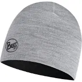 Buff Merino Lightweight Reversible Beanie - Grey - ONE SIZE