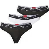 HUGO Triplet Thong Stripe - White - L