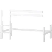 Hoppekids Moduuli ECO Dream puolikorkeaan sänkyyn 70x160cm - valkoinen White