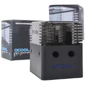 Alphacool Eisstation VPP -säiliö, musta/läpinäkyvä