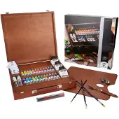 Van Gogh Expert box öljyvärit 24x20ml + tarvikkeet