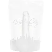Willie City Classic Aidonkaltainen Kirkas Dildo 19,5 cm - Clear