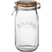 Kilner 1,5 litran säilytyspurkki, korkillinen