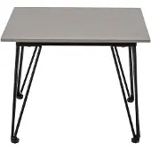 Bloomingville Mundo Sofabord, Grå, Fibercement - Grey - 55X 55X 42CM