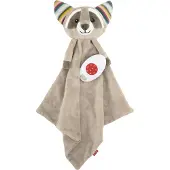 Zazu uniliina kohina soittorasialla Robin the Racoon beige, comforter