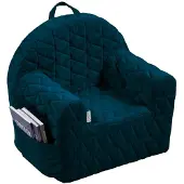 Albero Mio Velvet Kids V105 nojatuoli, tummansininen