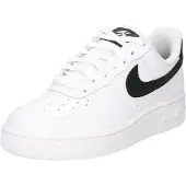 Nike Matalavartiset tennarit 'AIR FORCE 1 07' musta / valkoinen