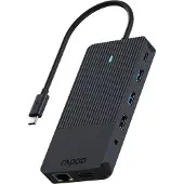 Rapoo Multiport USB-C UCM-2006 12-in-1 USB-C Multiport Adapter