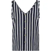 Vero Moda Pusero laivastonsininen / valkoinen