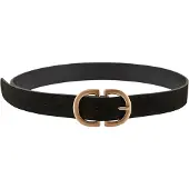 Pieces Pcjuva Suede Jeans Belt Noos - Black - 80