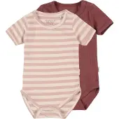 Minymo Potkuhousut/body beige / vanha roosa / merlot