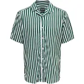 Only & Sons Onswayne Life Ss Viscose Shirt Noos - Green - XS