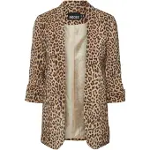Pieces Bleiseri 'Bosella' beige / ruskea