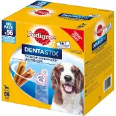 Pedigree DentaStix Medium Beef & Chicken, Koiran kuivaruoka, Adult, 1,44 kg