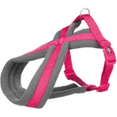 Trixie Premium Touring valjaat, XS-S 30-55cm/15mm, fuksia
