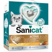 Sanicat Active Gold kissanhiekka 6l