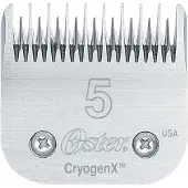 Oster A5 trimmauskone terä nr. 5 (pituus 6,3 mm, Skip Tooth) koiralle