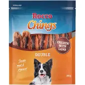 Rocco 12x200g Chings Double kana & lammas koiranherkut