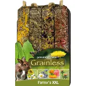 Jr Farm - Grainless Farmys XXL Green 4-pack - Pieneläimet - Pieneläinten herkut ja jyrsintätikut - Siementangot ja raksut