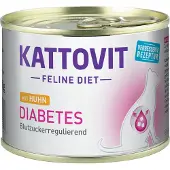 Kattovit 24x185g Diabetes purkeissa kissan märkäruoka