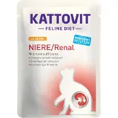 Kattovit 24x85g Renal Pouch kana kissanruoka