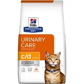 Hill's Pet Nutrition - c/d Multicare Chicken - Dry Cat Food 3 kg - Kissat - Kissanruoka - Eläinlääkärin kuivaruoka kissalle