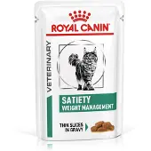 Royal Canin - Cat Satiety Weight Management 85 g x 12 kpl - annospussit - Kissat - Kissanruoka - Eläinlääkärin märkäruoka kissalle