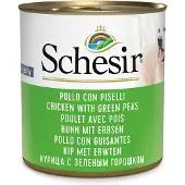 Schesir 6x285g kana & herne -koiranruoka