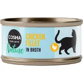 Cosma 48x70g Nature kanafile Kissanruoka