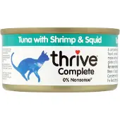 Thrive 24x75g tonnikala, katkarapu & mustekala Kissanruoka