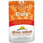 Almo Nature 24x70g Pouch kanasekoitus Daily Menu Kissanruoka