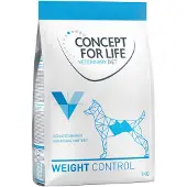 Concept for Life 4x1kg Weight Control Veterinary Diet koiran kuivaruoka