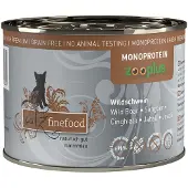 Catz Finefood 6x200g villisika Monoprotein kissanruoka