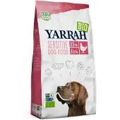 Yarrah 10kg Luomu Sensitive luomukana & luomuriisi koiran kuivaruoka