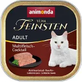Animonda Vom Feinsten 32x100g lihasekoitus kissan märkäruoka