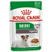 Royal Canin Mini Ageing in Gravy, Koiran märkäruoka, Senior, 12 x 85 g