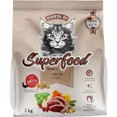 Porta 21 2x2kg Superfood Menu 2 Duck -kissanruoka