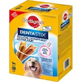 Pedigree 28 kpl Dentastix Daily Oral Care: suurille koirille Pedigree-koiranherkut