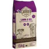 Carrier 2 x 15 kg karitsa & riisi koiran kuivaruoka