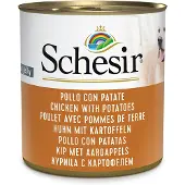 Schesir 6x285g kana & peruna -koiranruoka