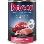 Rocco Classic nauta ja kalkkuna koiranruoka