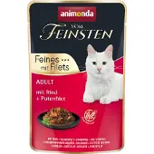 Animonda 18x85g Adult ankka + kalkkunafilee -kissanruoka