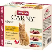 Animonda 24 x 85 g siipikarjalajitelma 3 makua Pouch kissanruoka