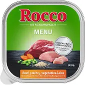 Rocco Menu nauta ja siipikarja koiranruoka
