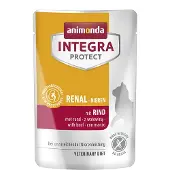Animonda Integra 24x85g Protect Adult Renal nauta kissan märkäruoka