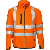 Projob 6412 Softshelltakki En Iso 20471 Luokka 3 - Orange - 3XL