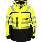Projob 6417 Takki En Iso 20471 Luokka 3/2 - Yellow/Black - XL