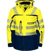 Projob 6417 Takki En Iso 20471 Luokka 3/2 - Yellow/Navy - L